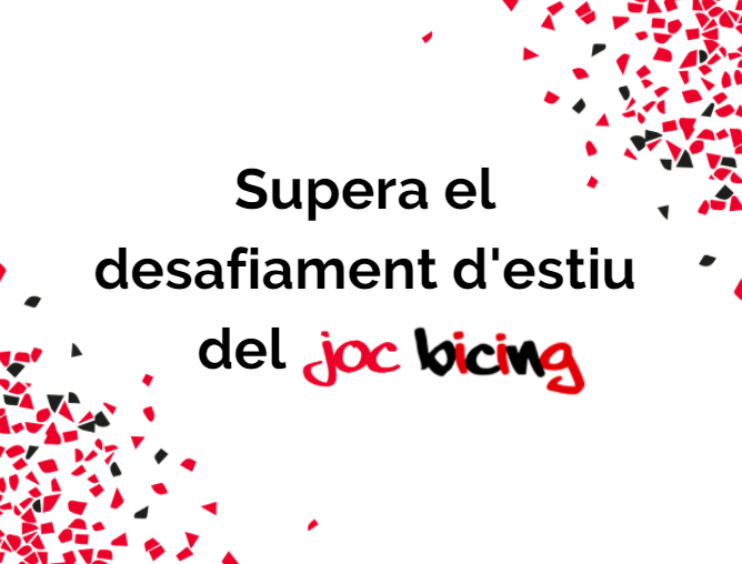 Supera el desafiament d'estiu del Joc Bicing!