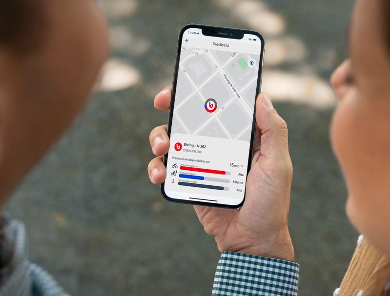 Ja pots conèixer la predicció de disponibilitat de bicis i ancoratges
